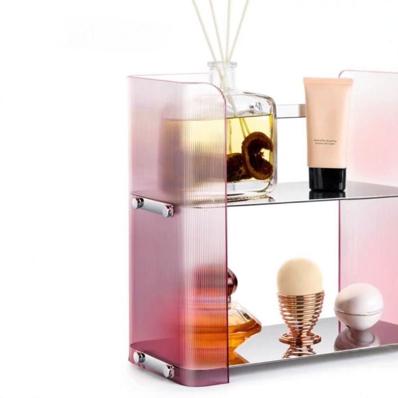 軽量高級化粧品収納ボックス、アクリル製高級大容量ドレッサース - Luxury Skincare Tools のレビューと価格